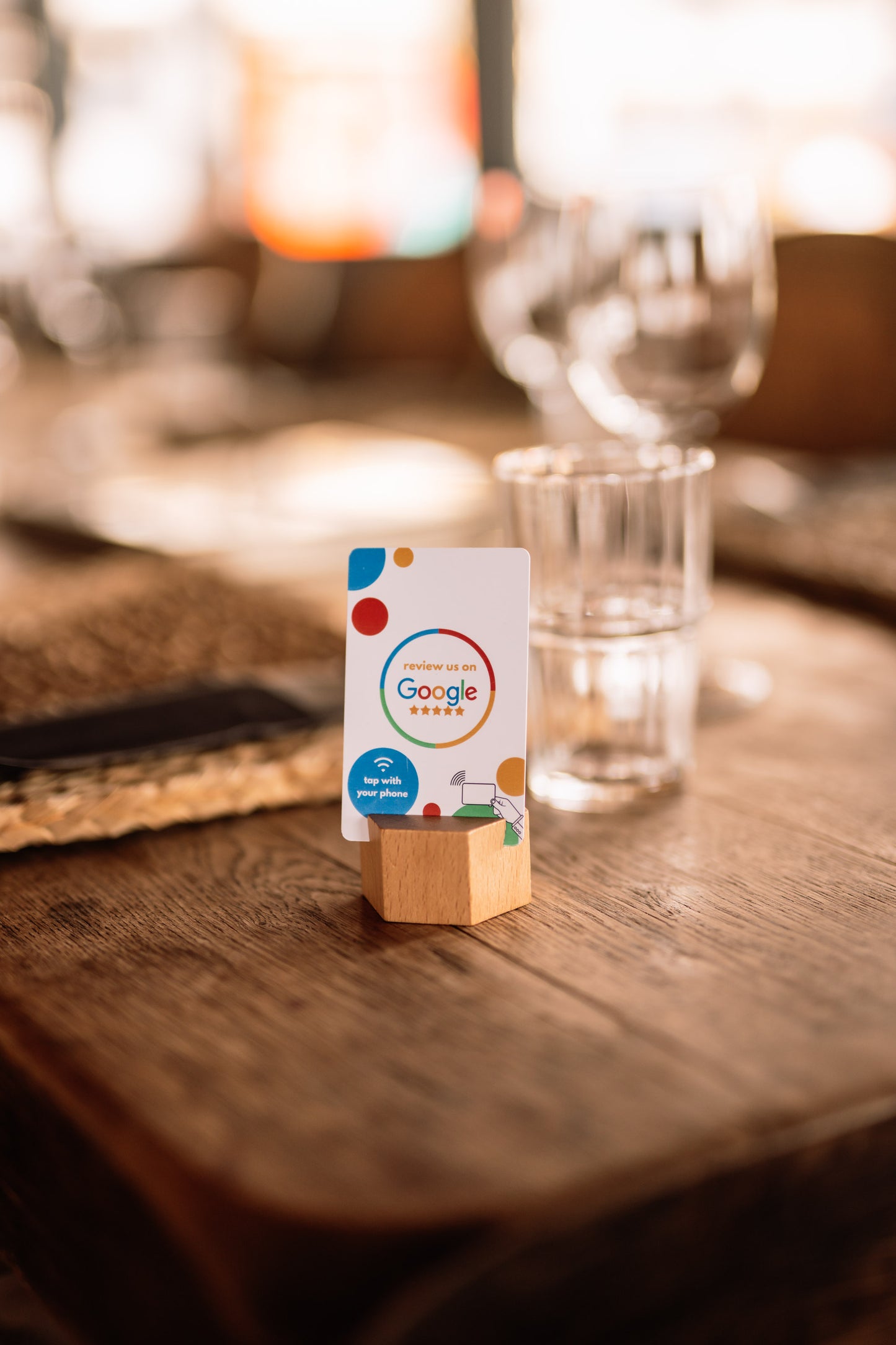 Stijlvolle Houten Kaarthouder