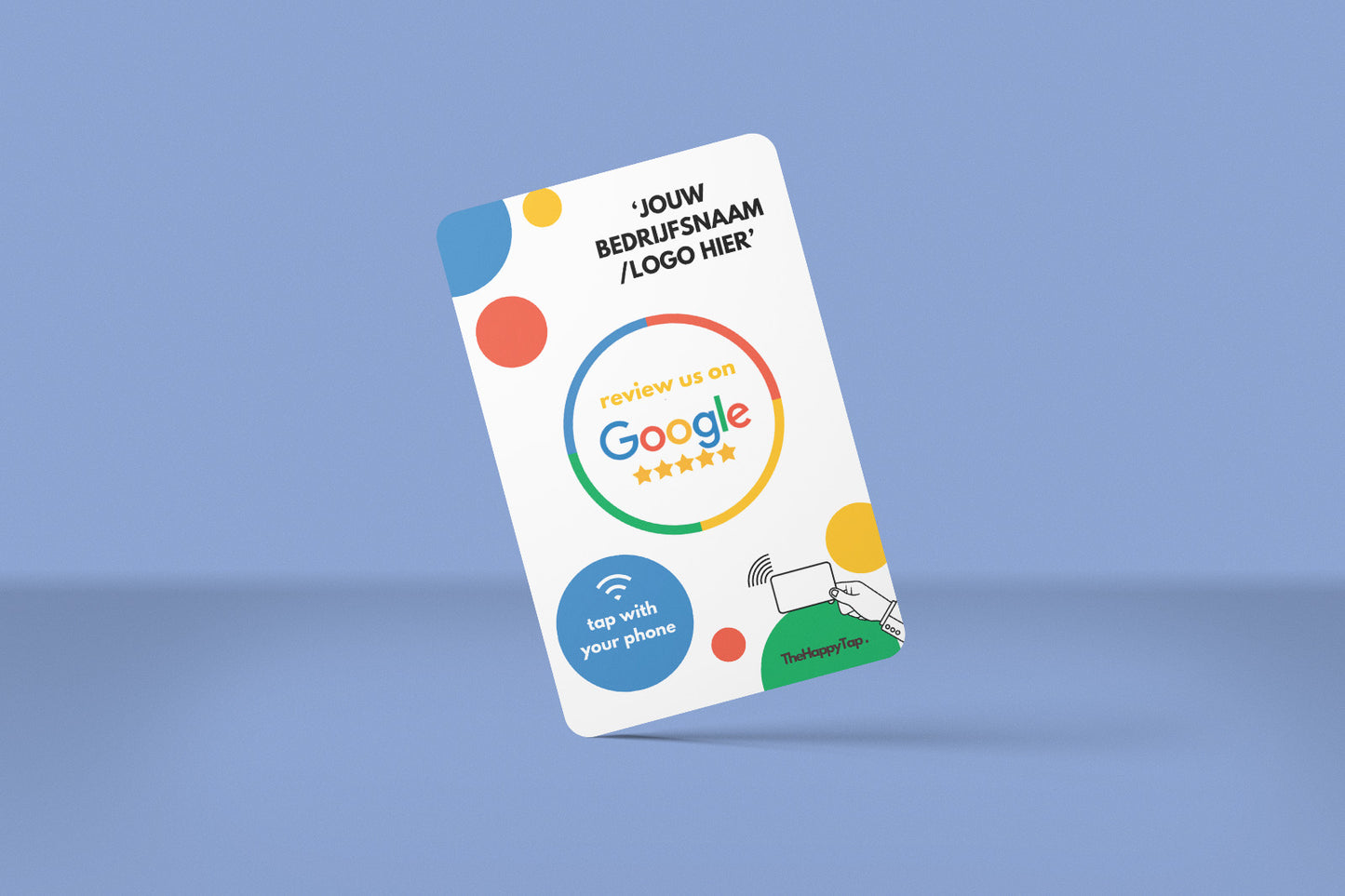 Contactloze Google Review Kaart
