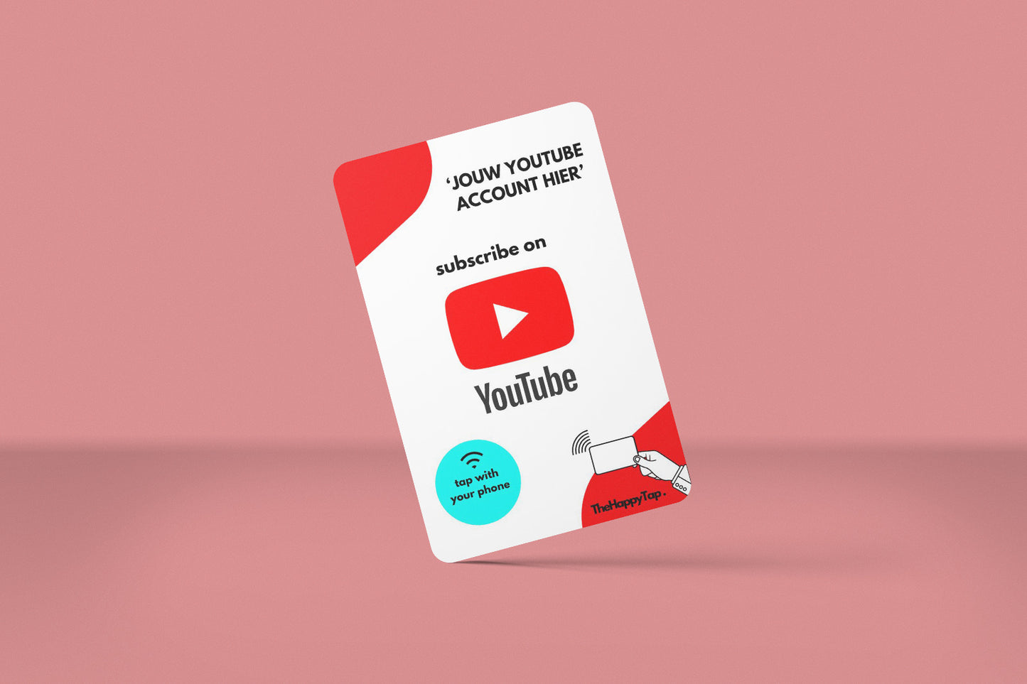 Contactloze YouTube Subscribe Kaarten