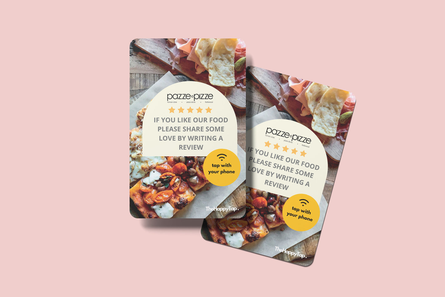 Contactloze Google Review Kaart