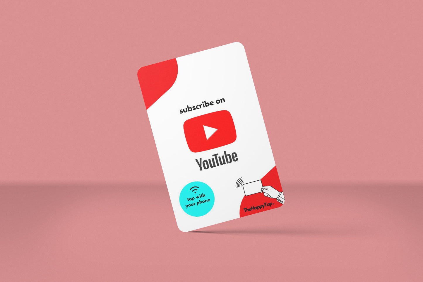 Contactloze YouTube Subscribe Kaarten