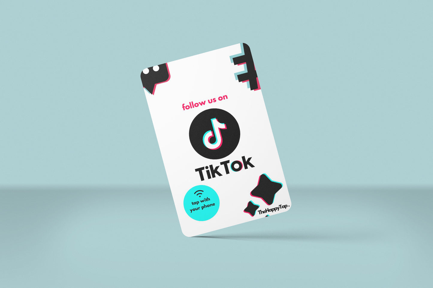 Contactloze TikTok Volger Kaart